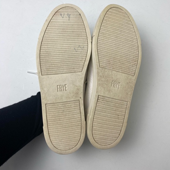 Frye Ivy Low Lace Sneakers in White size 7.5 - Picture 12 of 13
